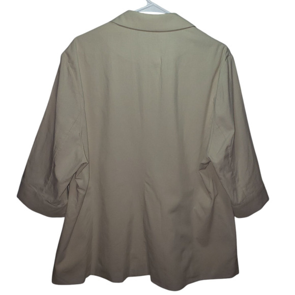 Mina Self Beige Blazer XXL – Modern Fit, Lightweight, Business Casual Fall Style - Picture 3 of 10